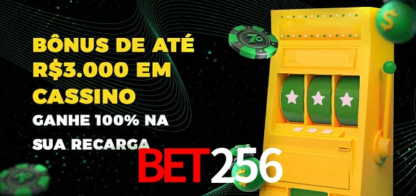 Bet256 melhor bônus de depósito