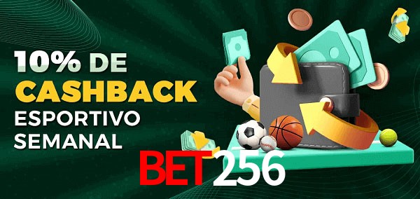 10% de bônus de cashback na Bet256